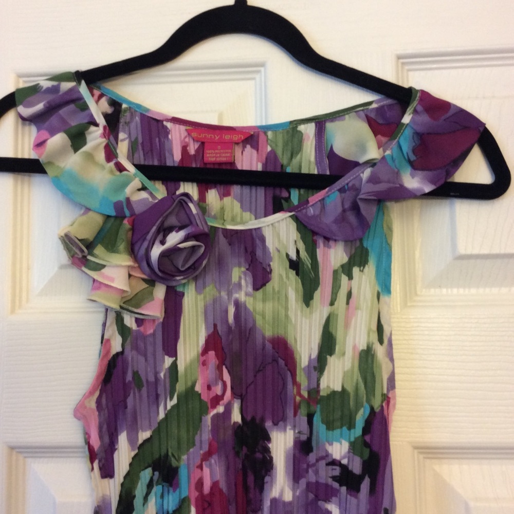 Cute Floral Sunny Leigh Dress, size S